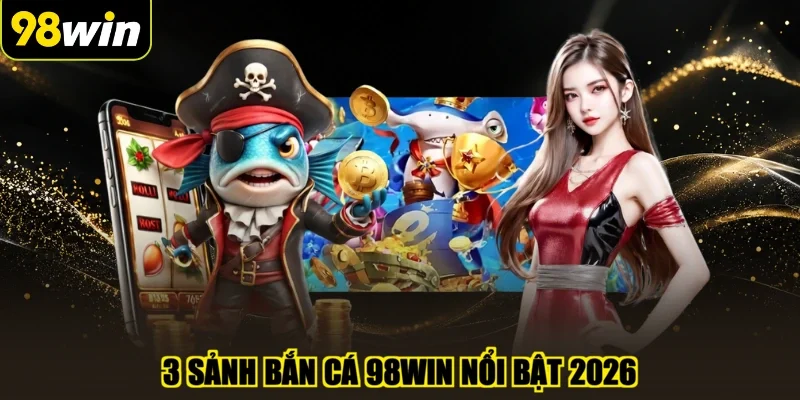 3 sảnh bắn cá 98WIN nổi bật 2026
