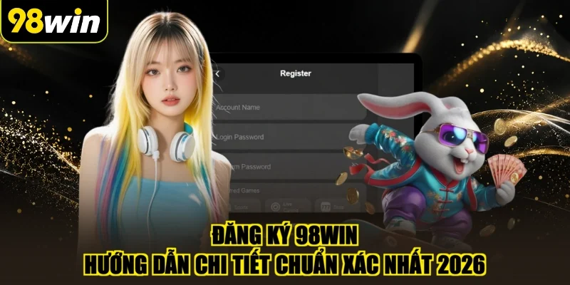 Đăng Ký 98WIN | Hướng Dẫn Chi Tiết Chuẩn Xác Nhất 2026