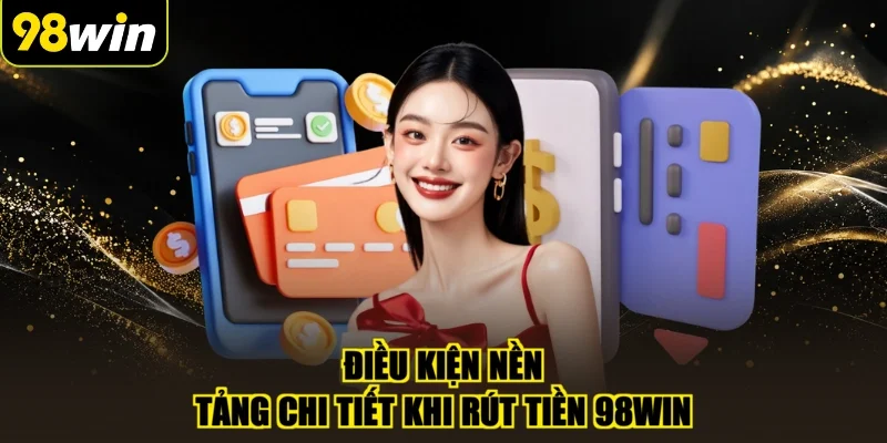 Điều kiện nền tảng chi tiết khi rút tiền 98WIN