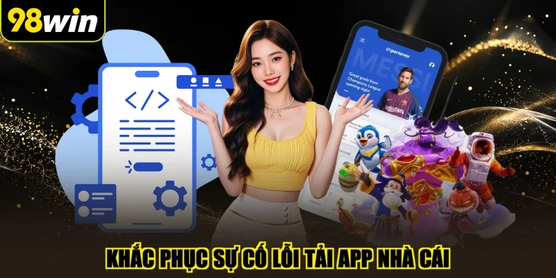 Khắc phục sự cố lỗi tải app nhà cái